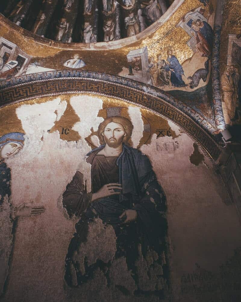 art-beautiful-catholic-2079661 a mural of Jesus